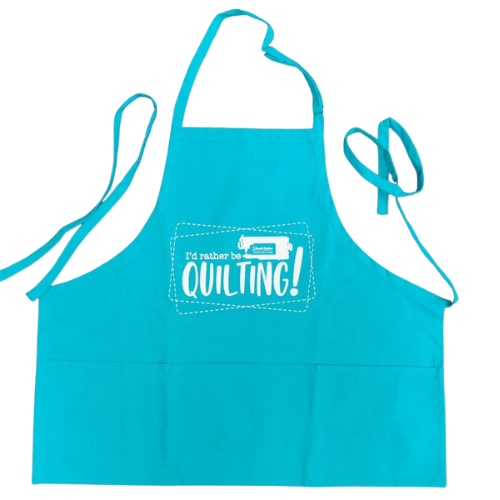 Quote Apron - I'd Rather Be Quilting