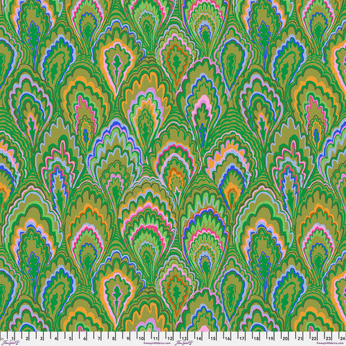 February 2025 - Marble Scallops - Green