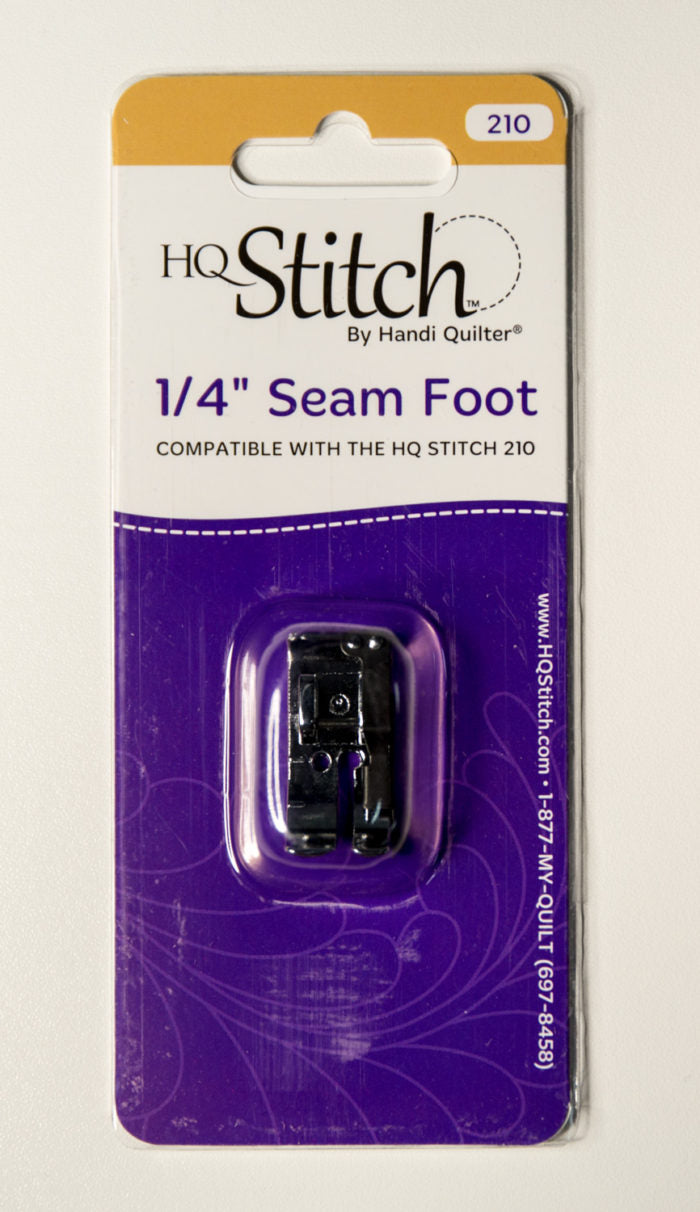1/4" Seam Foot - HQ Stitch 210/310