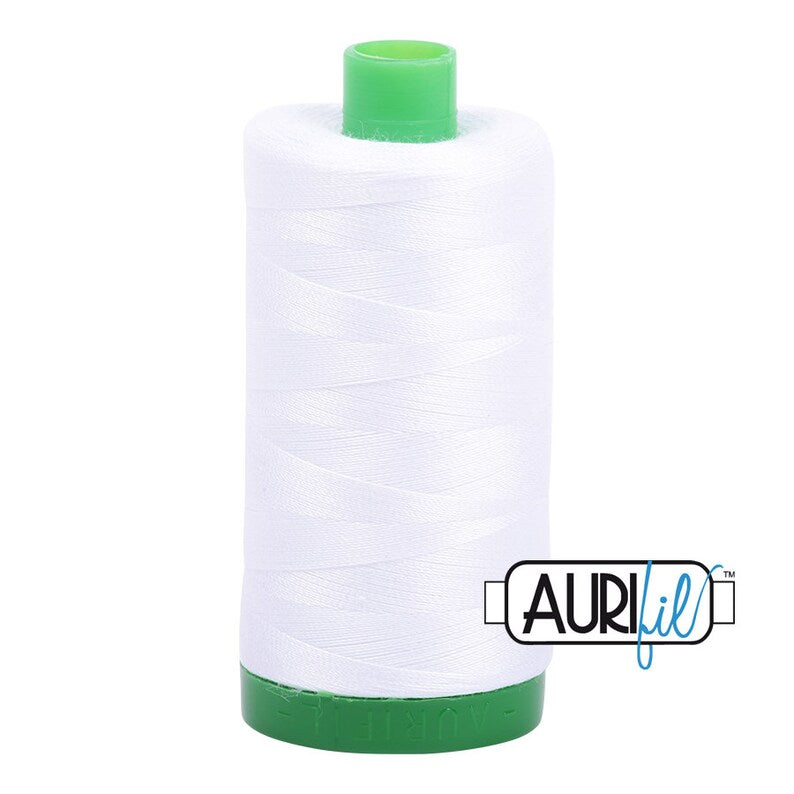 White - 40 wt - Large Green Spool