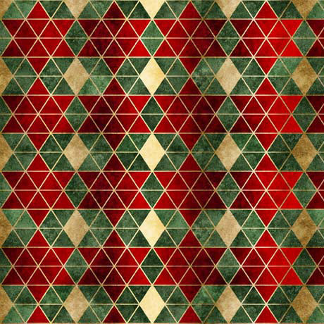 Wonderful Christmastime - Diamond Grid