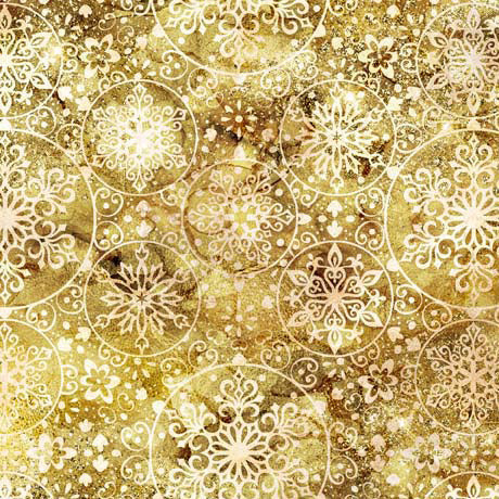 Wonderful Christmastime - Snowflake Allover - Parchment