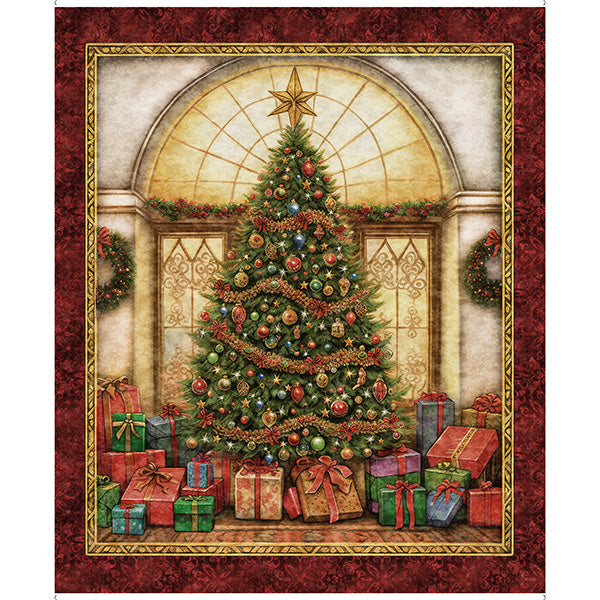 Wonderful Christmastime - Christmas Tree 36" Panel