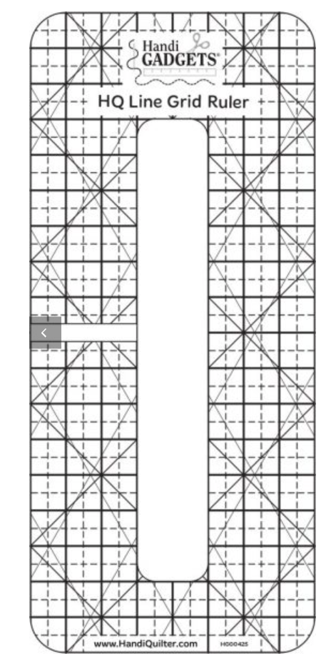 HQ Line Grid Quilting Ruler