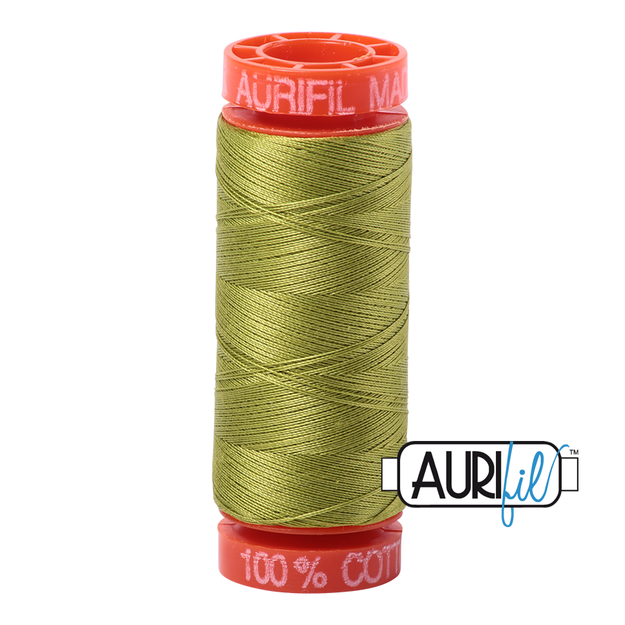 Aurifil 50 wt Cotton Thread - Small Orange Spool - 1147
