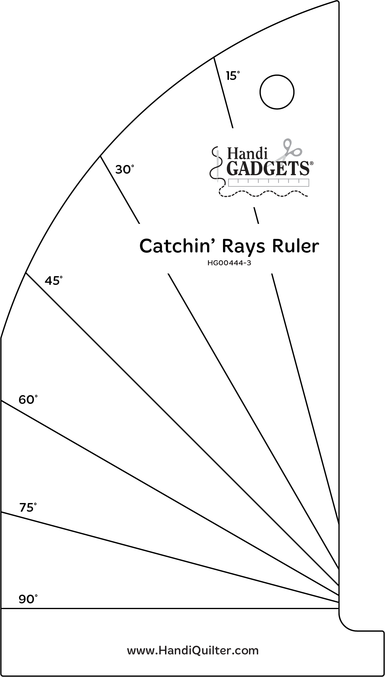 Catchin' Rays Ruler