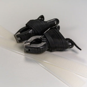 Side Clamps with Velcro Straps