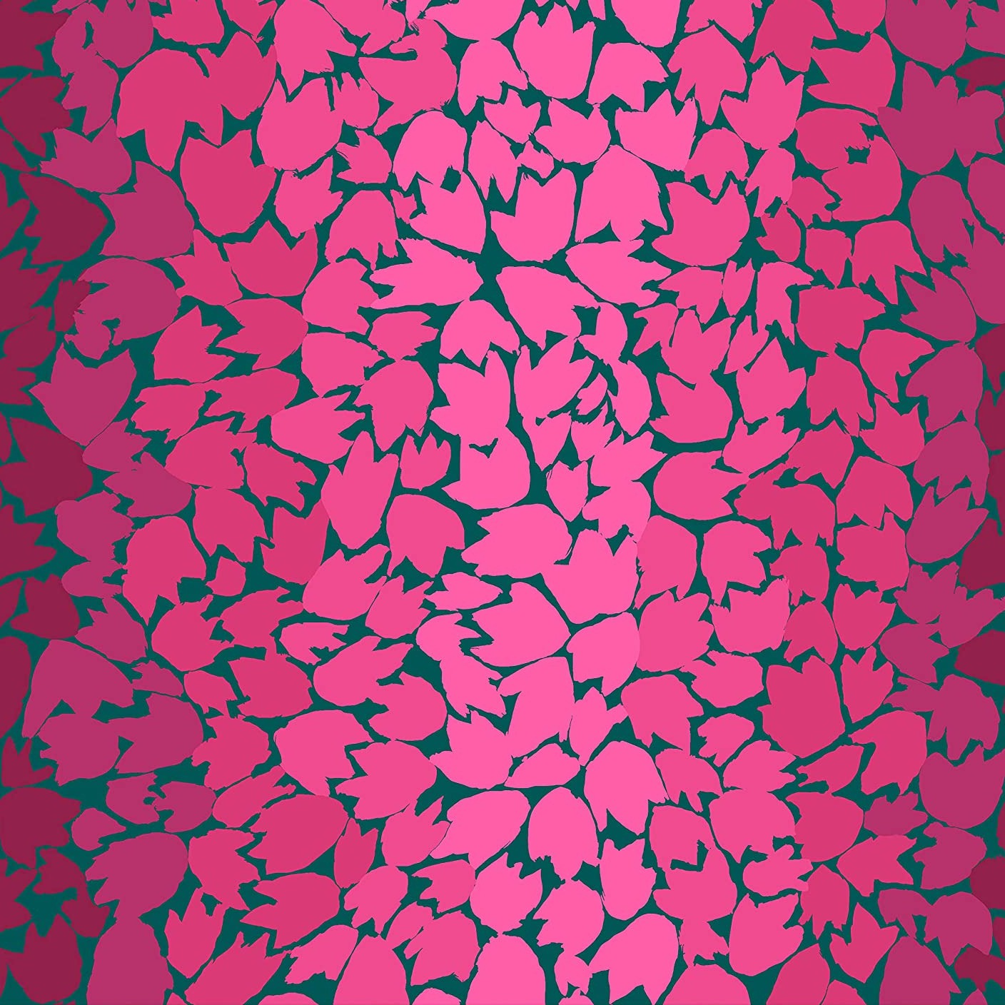 February 2020 - Ombre Leaves - Pink