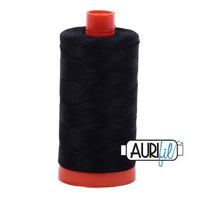 Aurifil 50 wt Cotton Thread - Large Orange Spool - 2692