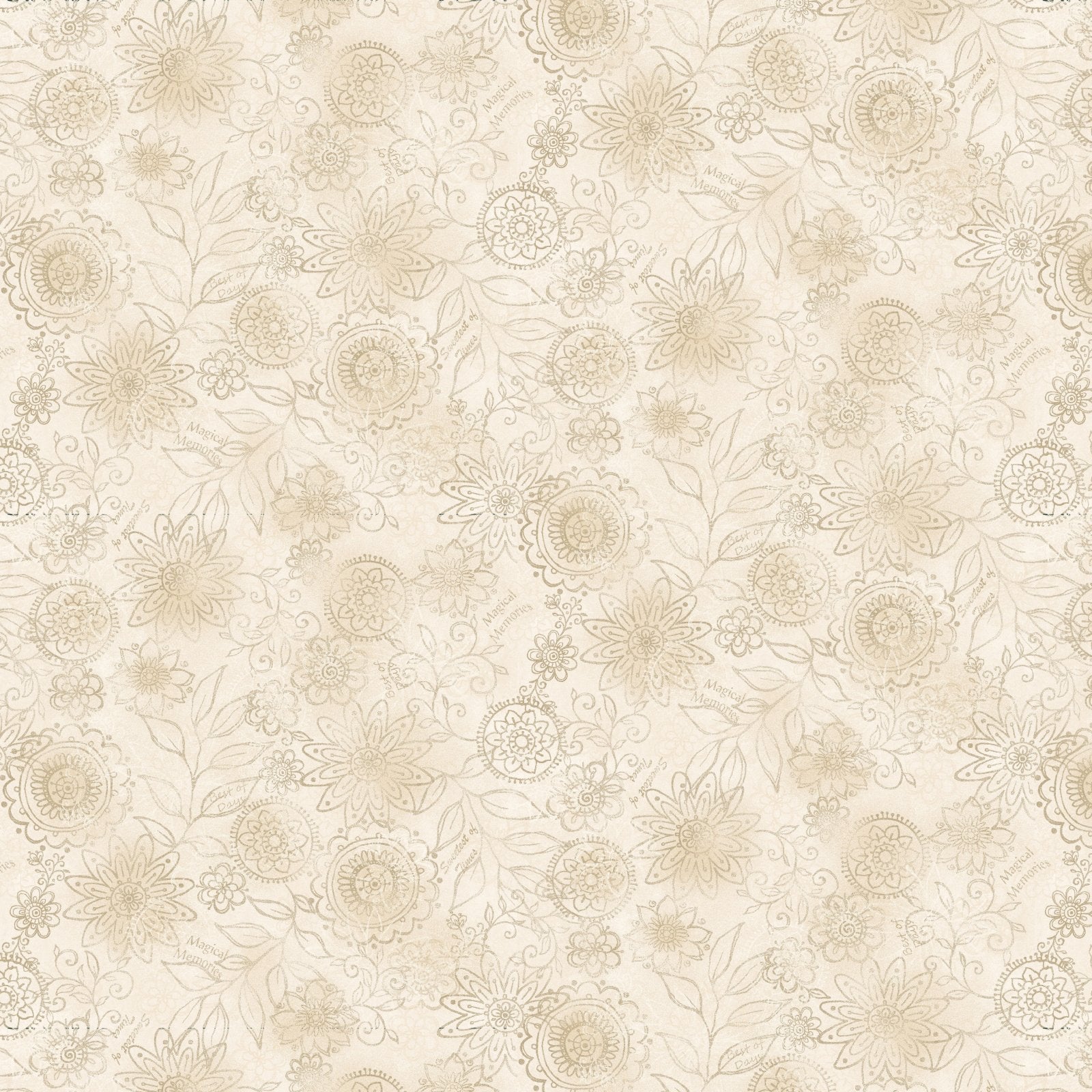 Linen Closet - Wall Flower - White Wash