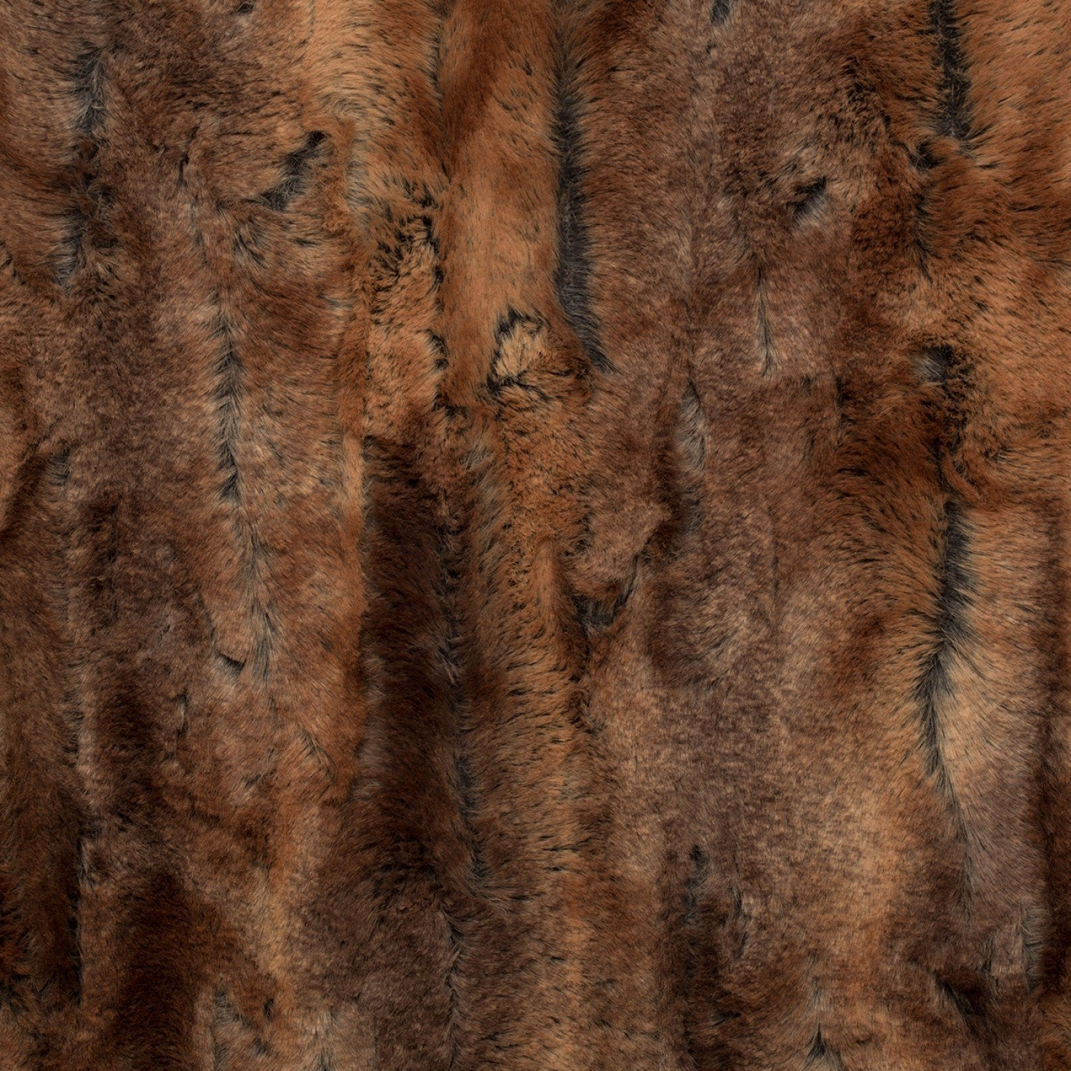 Luxe Cuddle - Rusty Fox - Copper/Brick 58"
