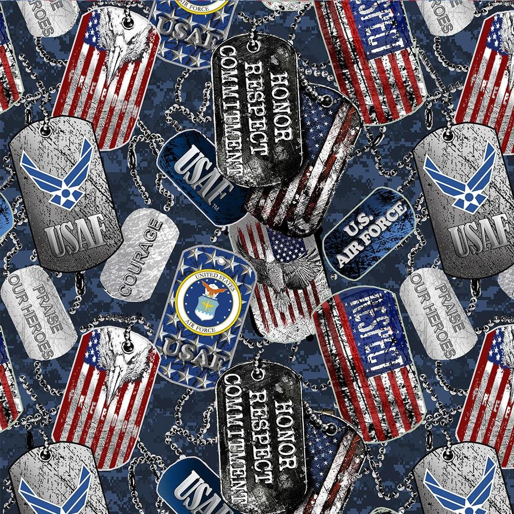 Military Dogtags - 1264 - Air Force