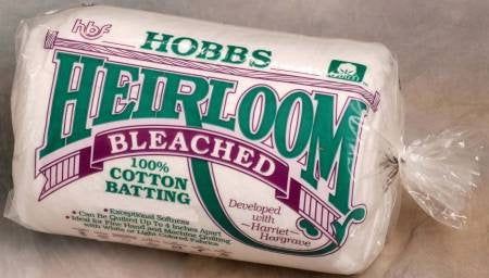 Hobbs - Heirloom Bleach - 100% Cotton - King Size - 120"x120"