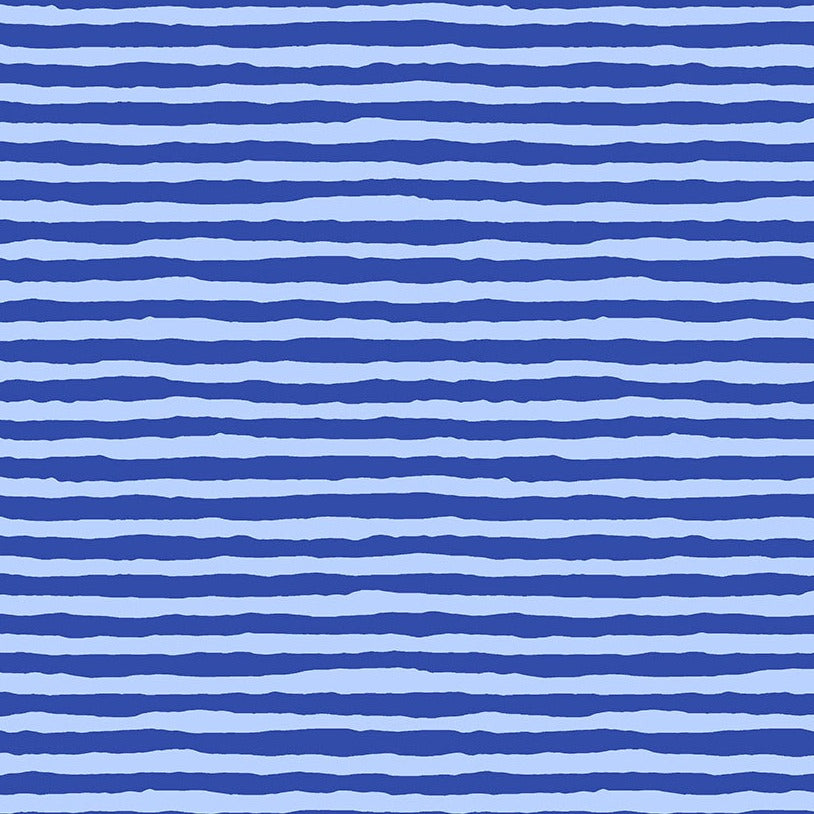 August 2022 - Comb Stripe - Blue