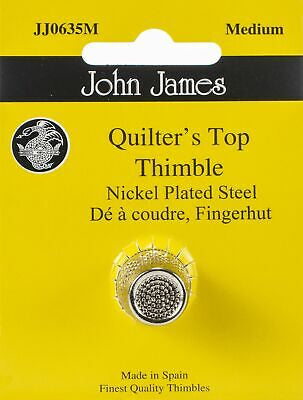 Quilter's Top Thimble  - Medium