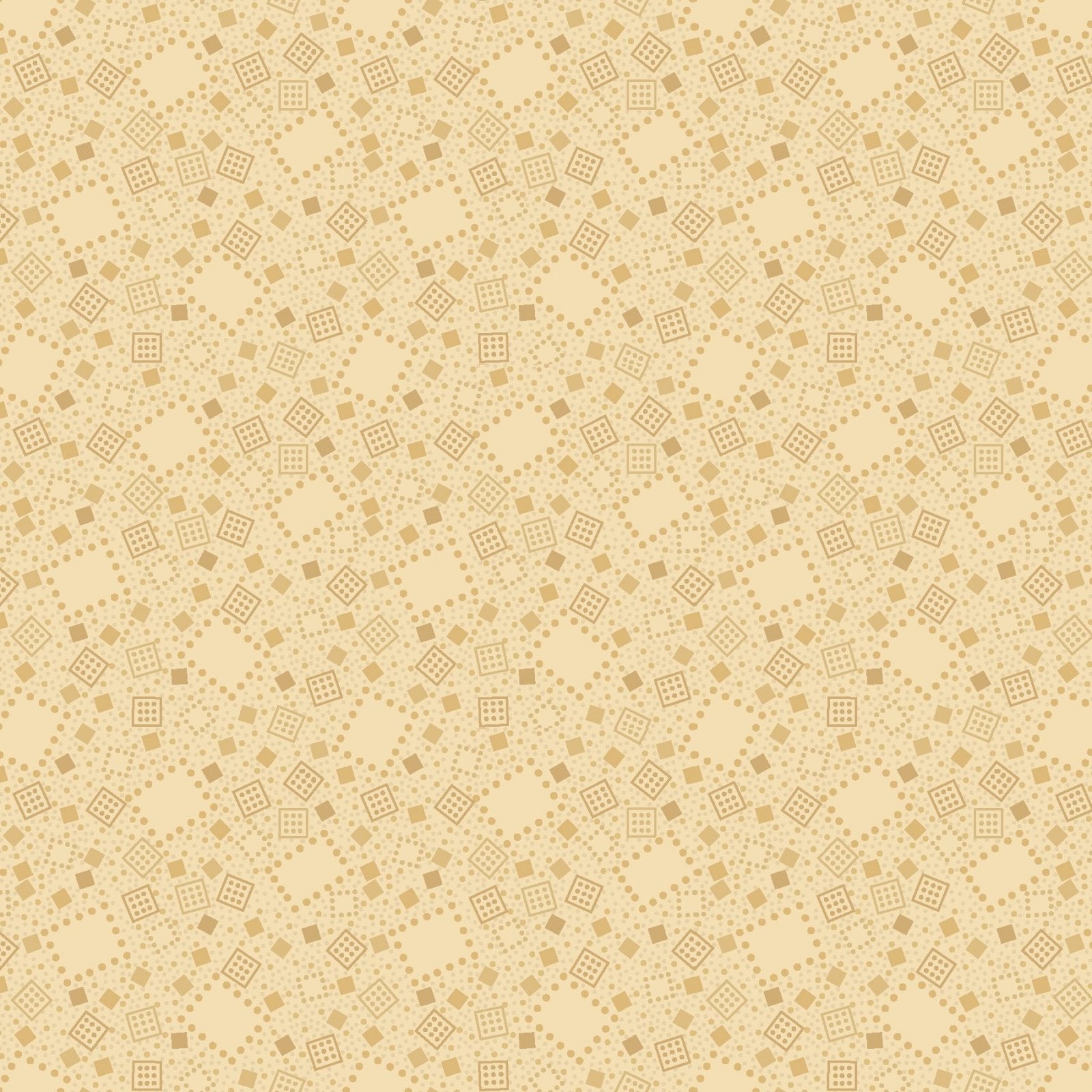 Linen Closet - Confetti Squares - Cream