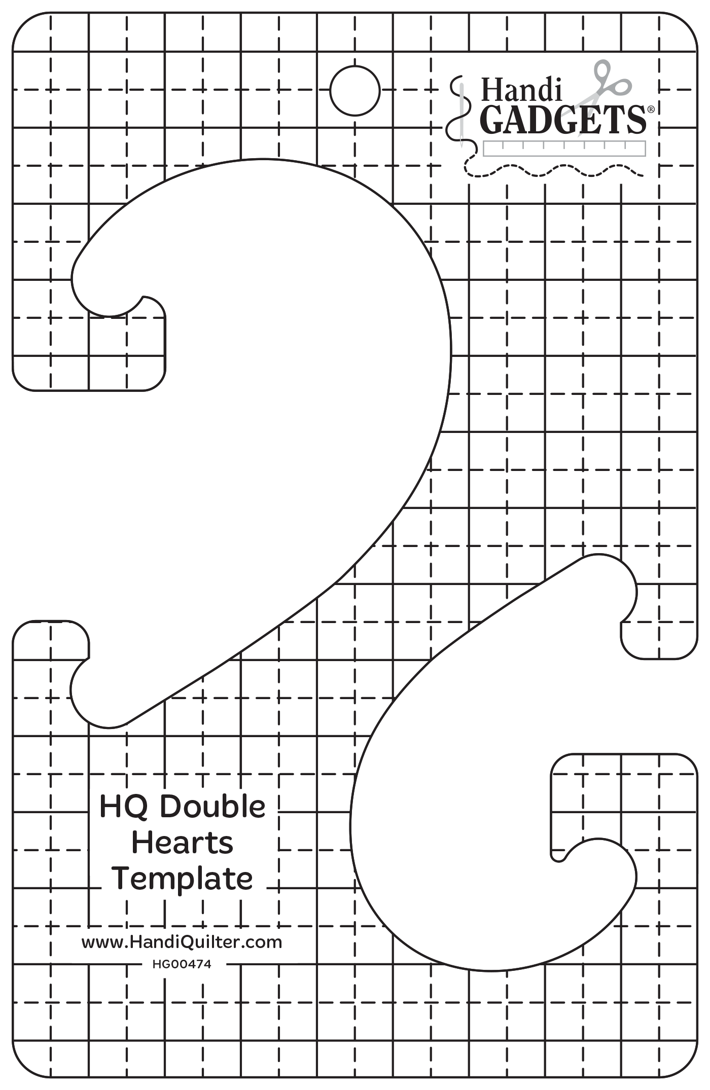 HQ Double Hearts Template
