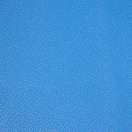 Faux Leather - Electric Blue Pebble - 1/2 Yard