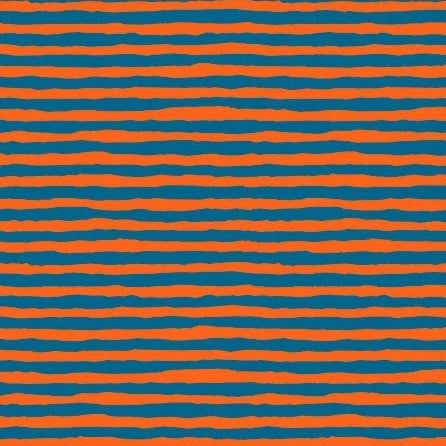 August 2022- Comb Stripe - Orange