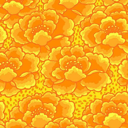 February 2023 - Tonal Floral - Gold