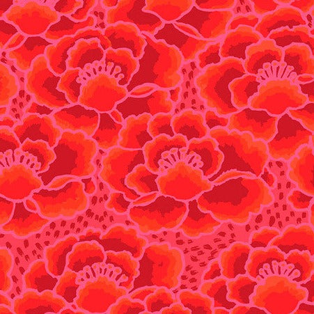February 2023 - Tonal Floral - Red