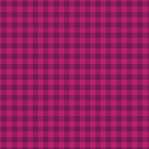 Warp and Weft 2 - Gingham - Berry