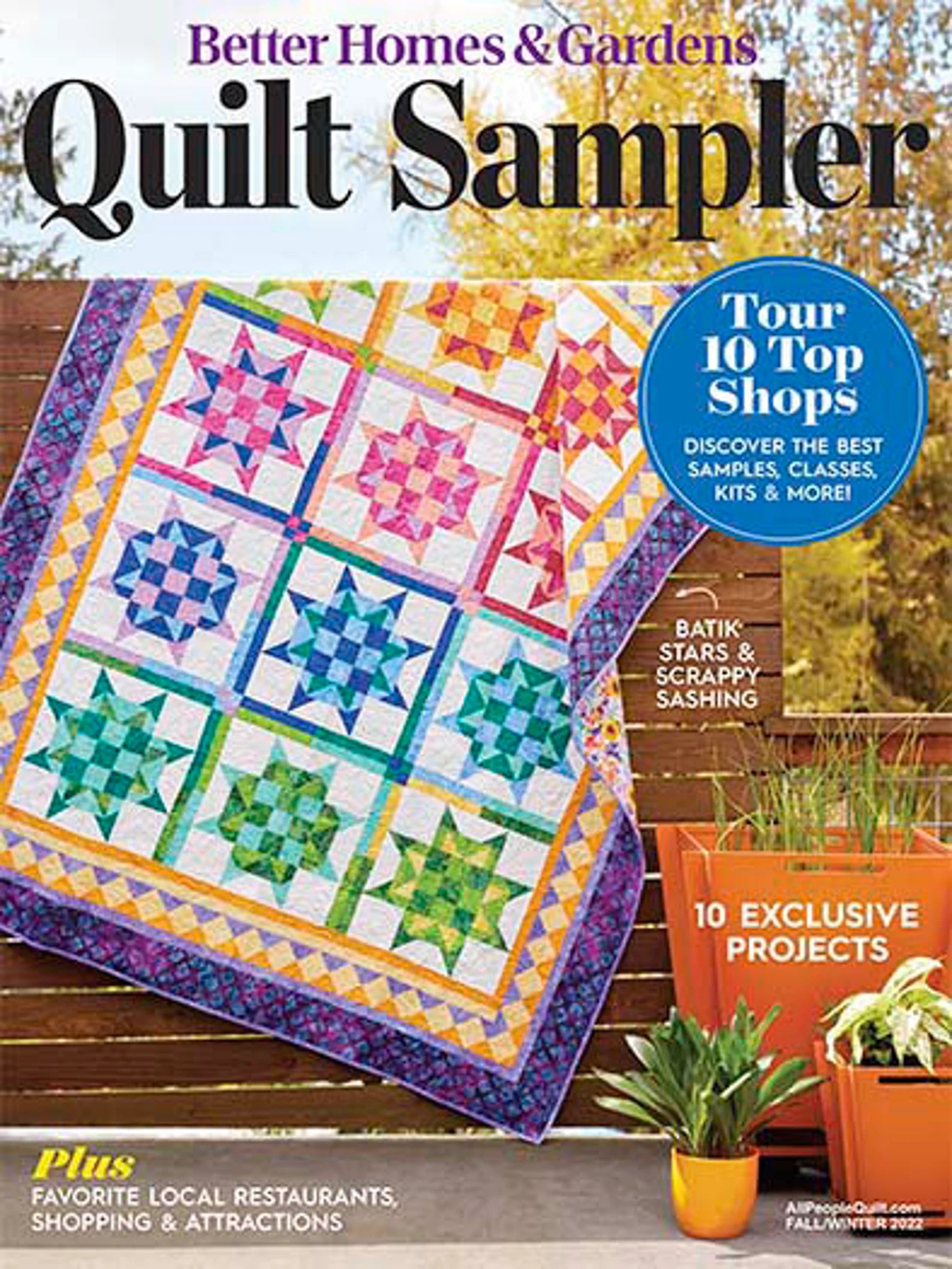 Quilt Sampler Magazine Fall/Winter 2022