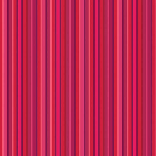 Warp and Weft 2 - Stripe - Red